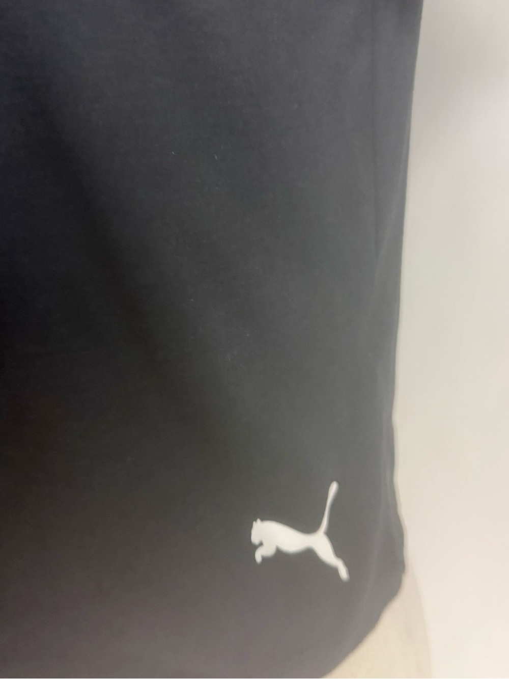 PUMA Black Short-Sleeve Crew Neck Tee NWOT - Picture 3 of 7